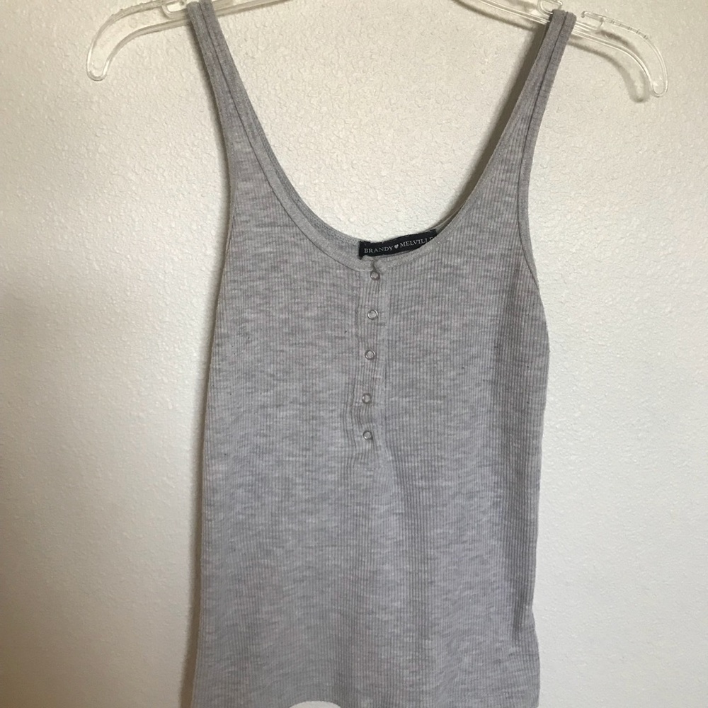 Gray brandy Melville tank top